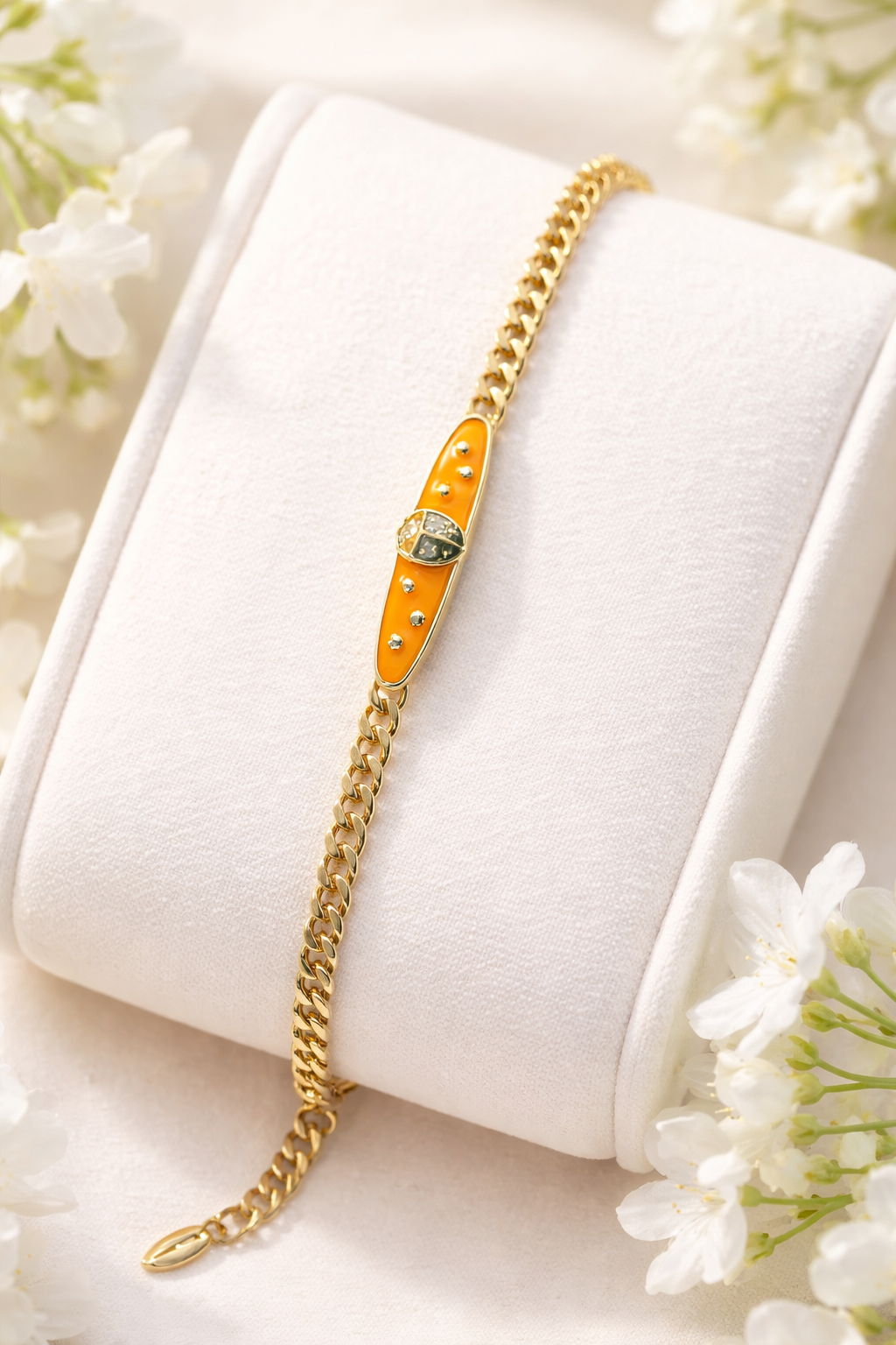 Citrine Luxe Charm Bracelet