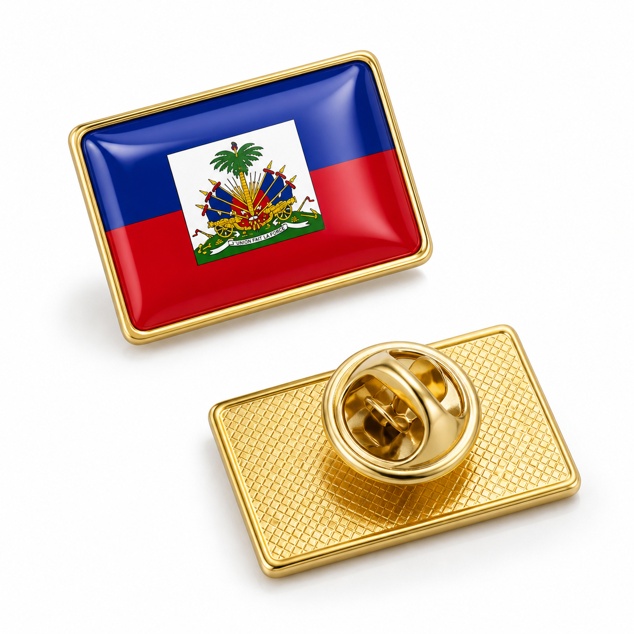 Haitian Flag Brooch/Pin