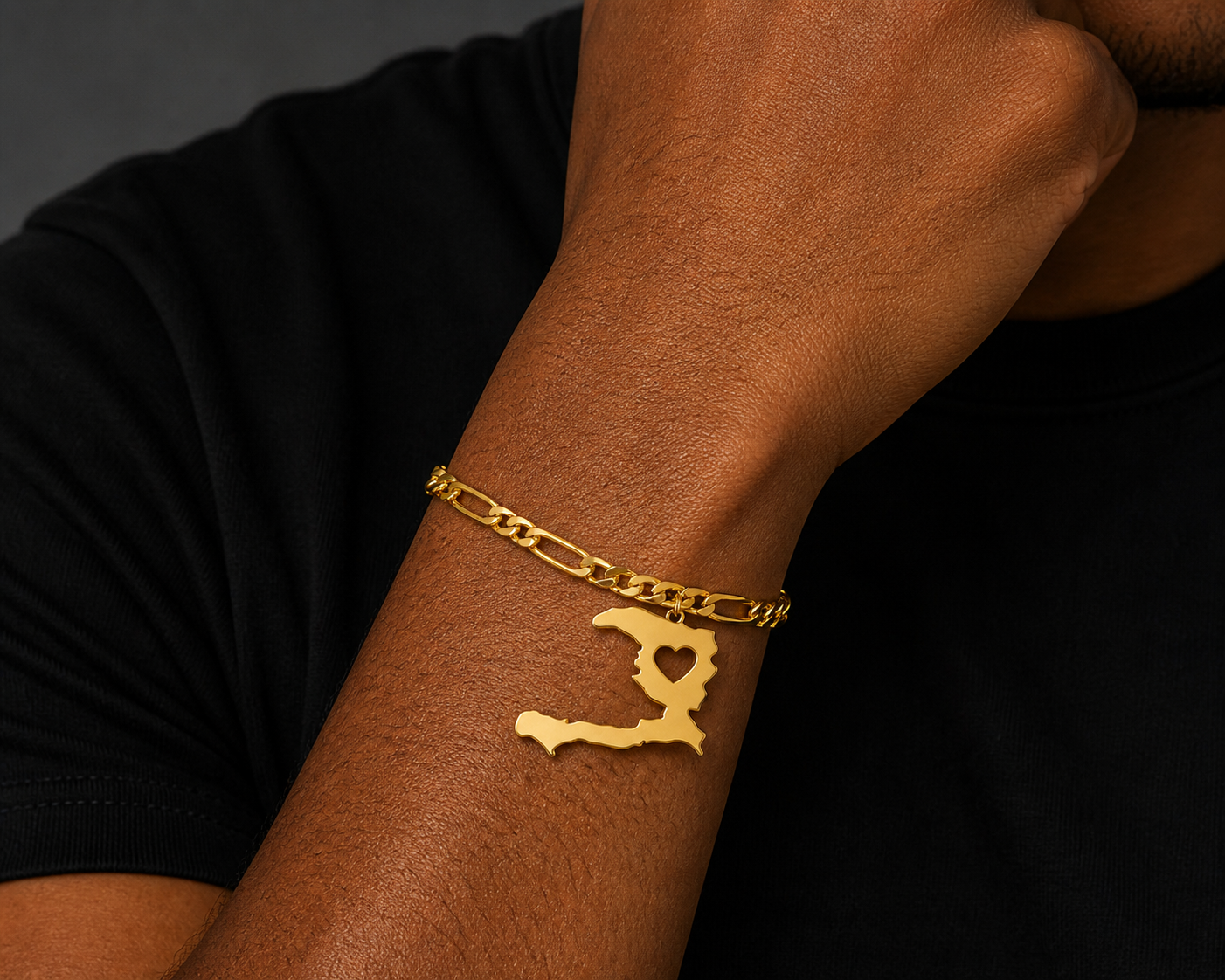 Haiti Map Bracelets