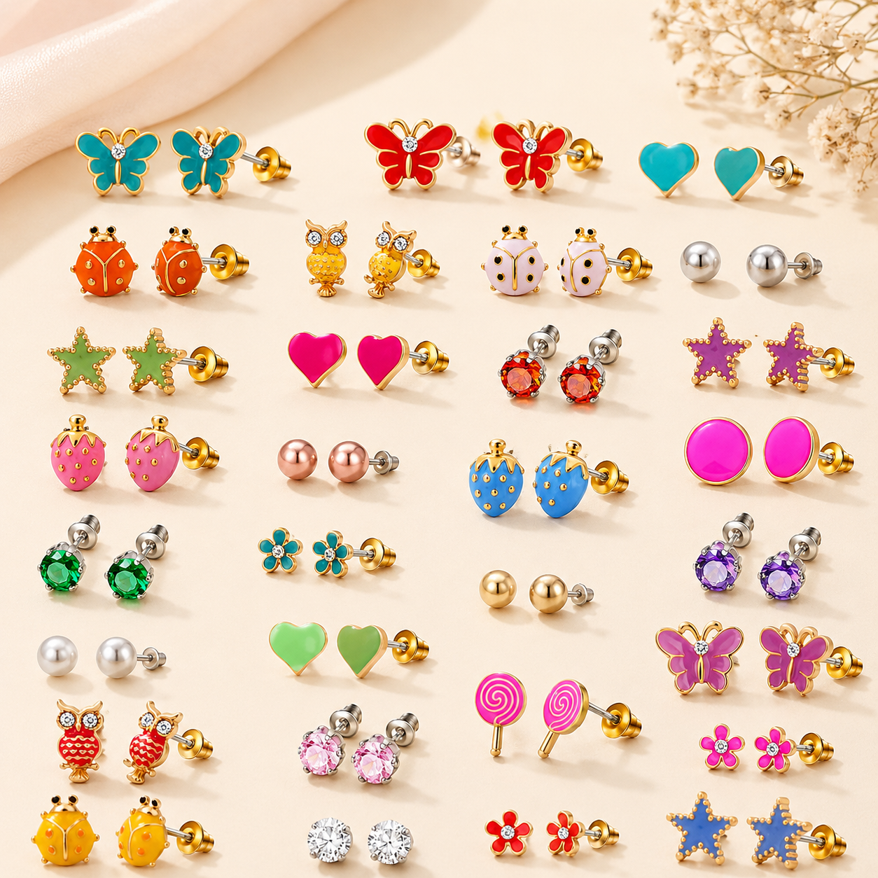 Hypoallergenic Fashion Earrings