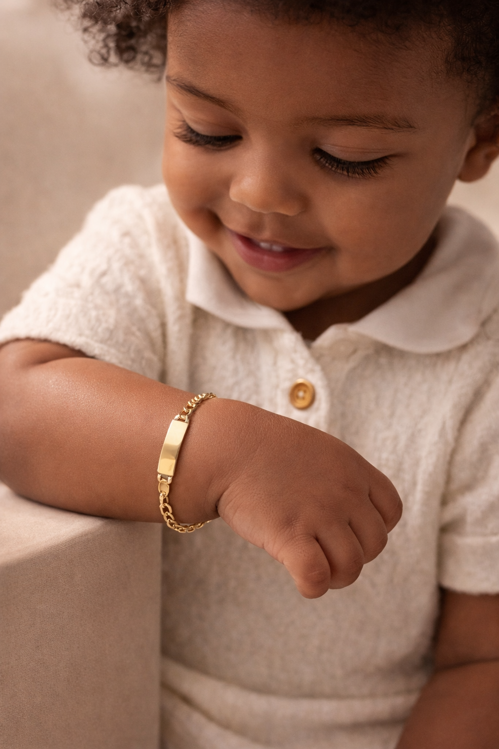Petite Luxe unisex ID Bracelet