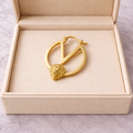 Regal Lion Emblem Hoop