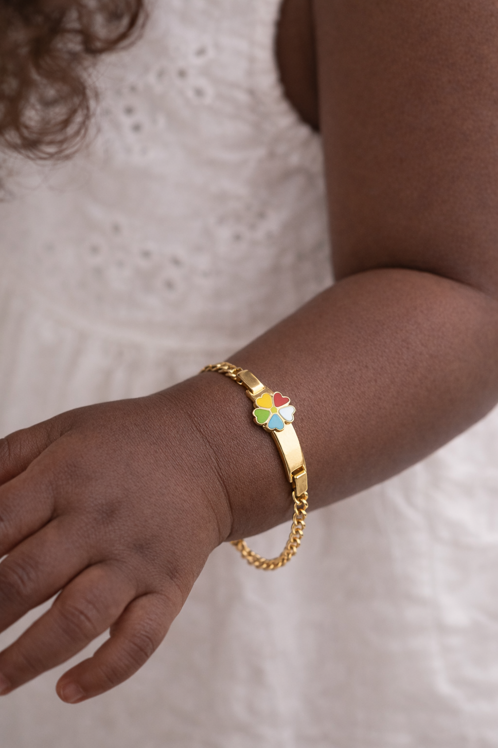 Petit Clover Charm Bracelet