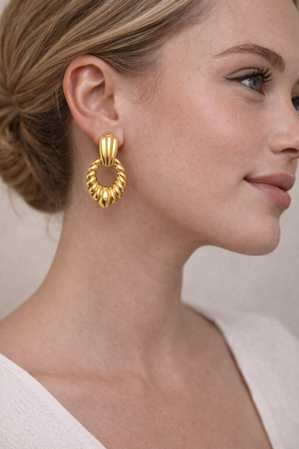 Twisted Luxe Drop Earrings