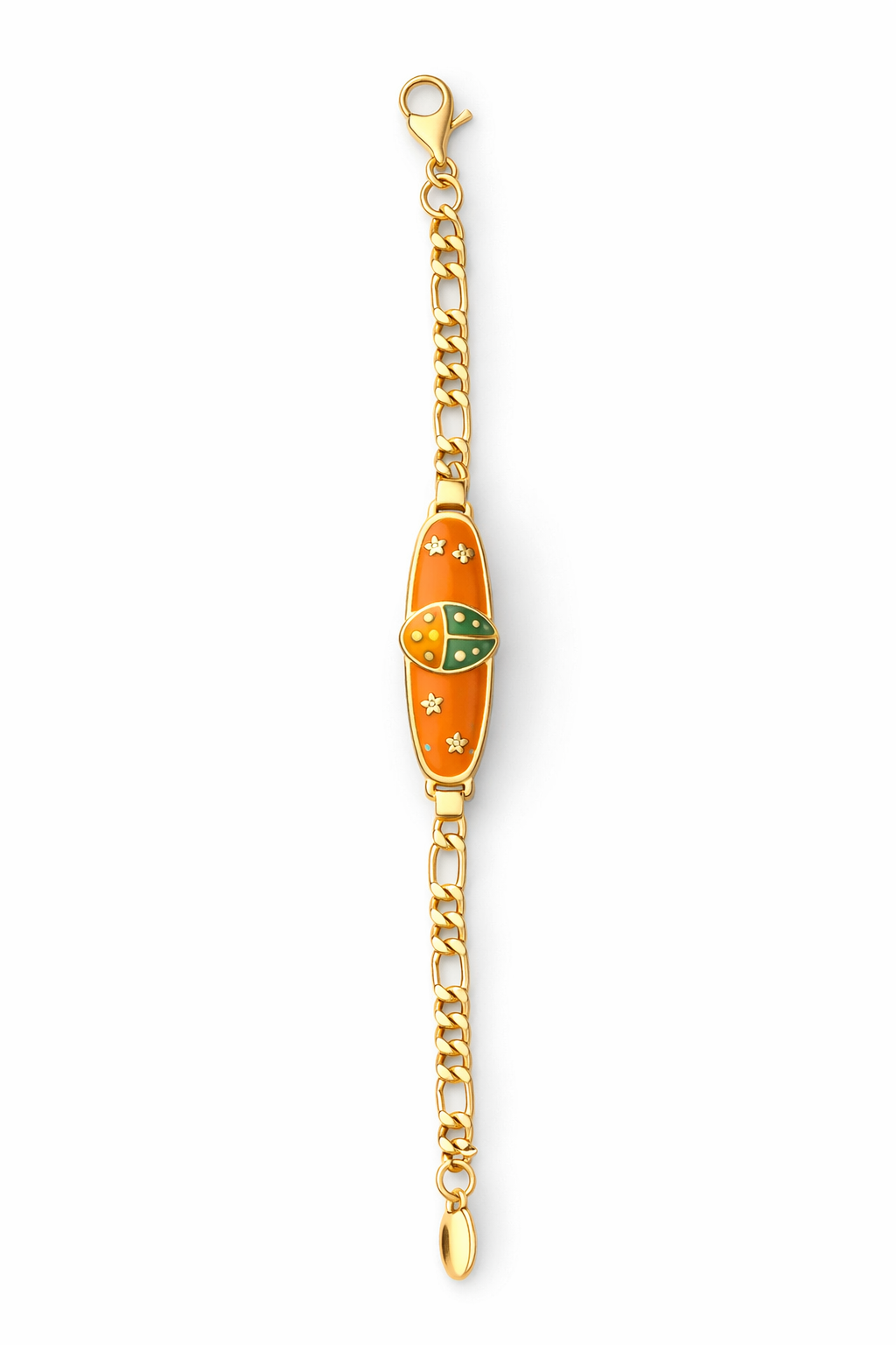 Citrine Luxe Charm Bracelet