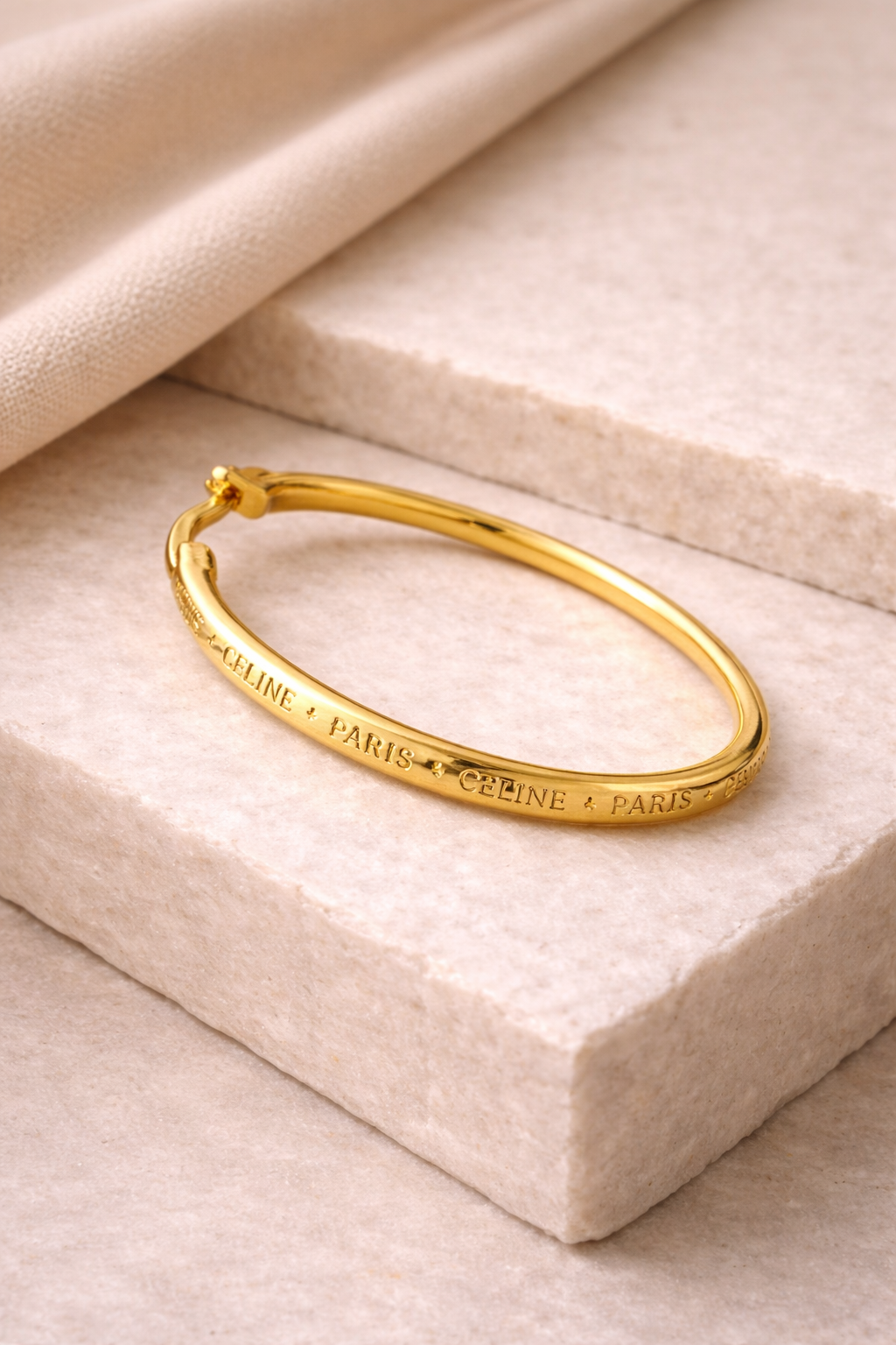 Cellie Classic Gold Hoop Earrings