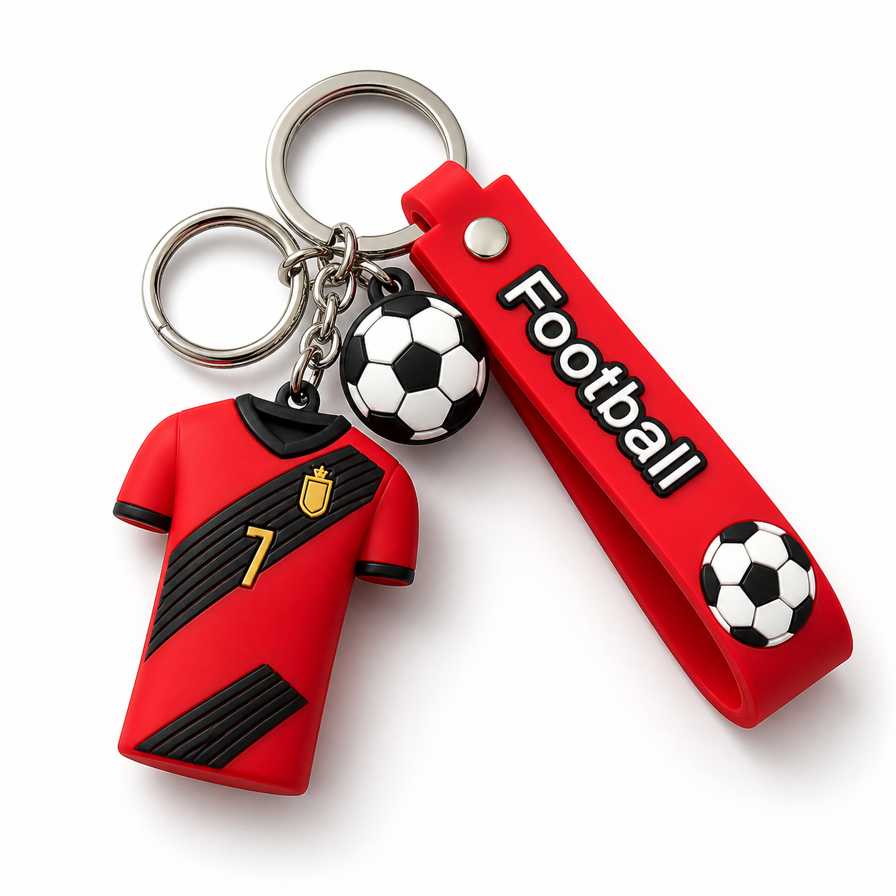 Soccer Team Jerseys Keychains