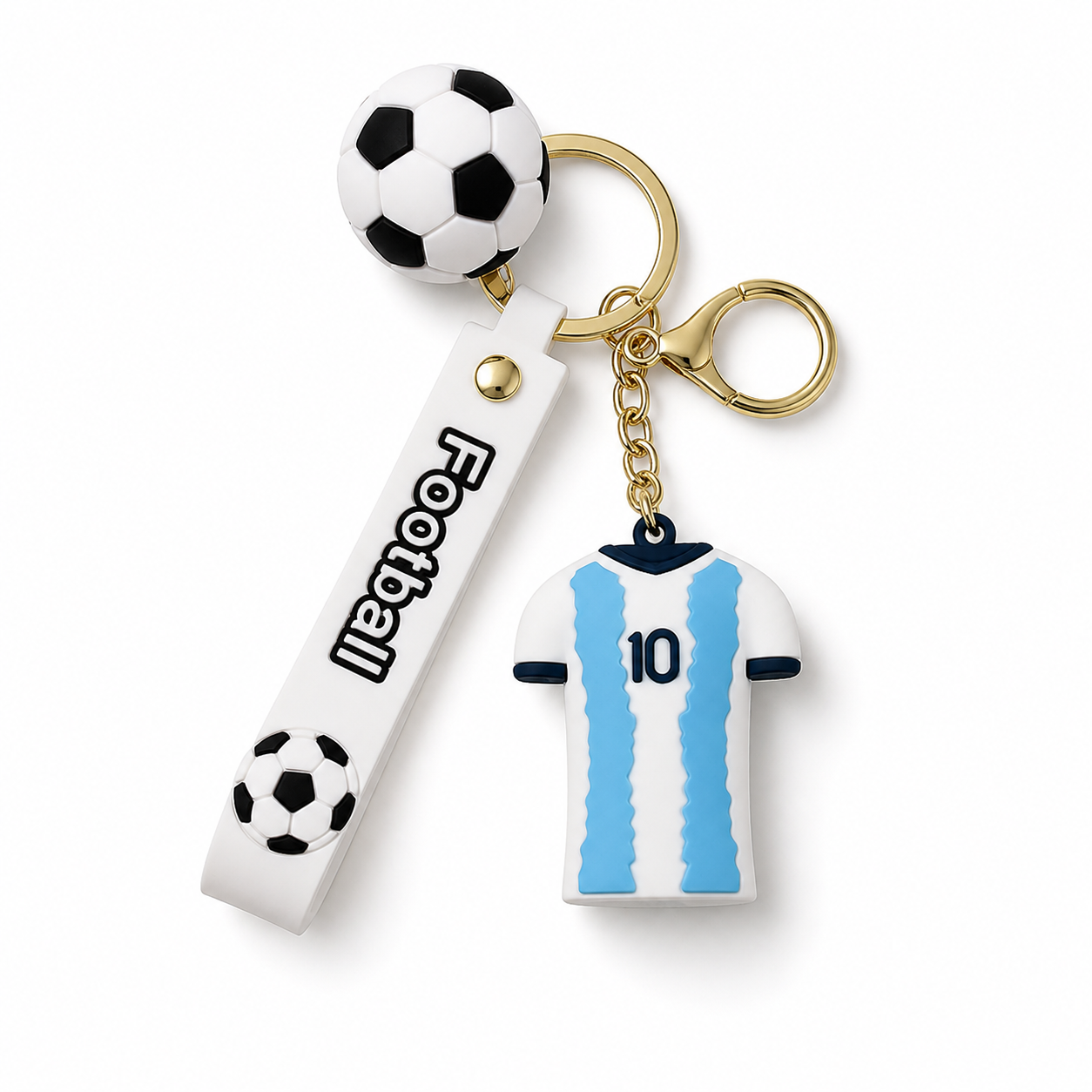 Soccer Team Jerseys Keychains