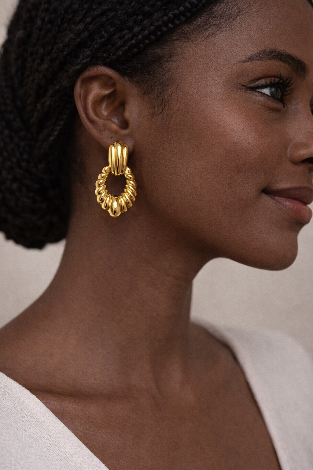 Twisted Luxe Drop Earrings