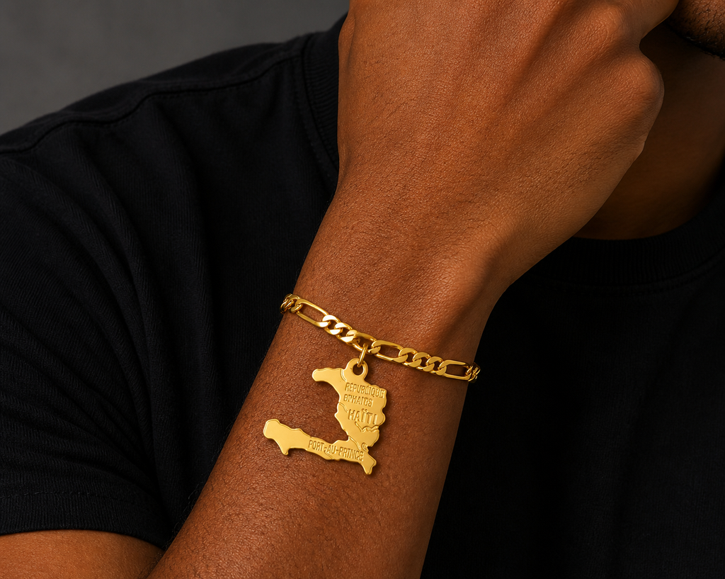 Haiti Map Bracelets