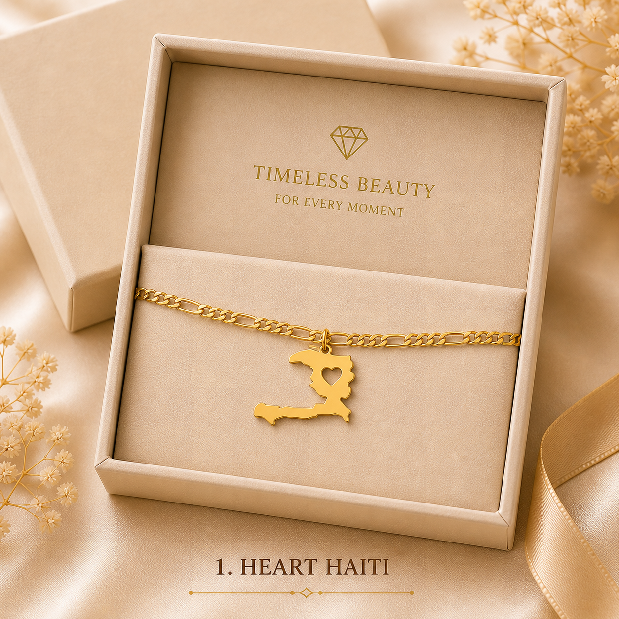 Haiti Map Bracelets