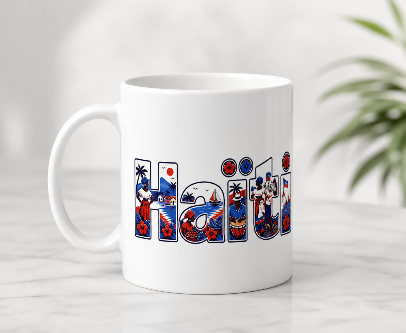 Haiti Heritage Art Mug