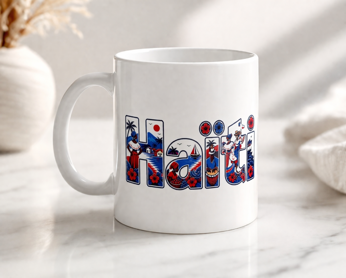 Haiti Heritage Art Mug