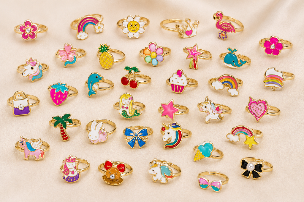 Adjustable Fashion Rings for Girls
