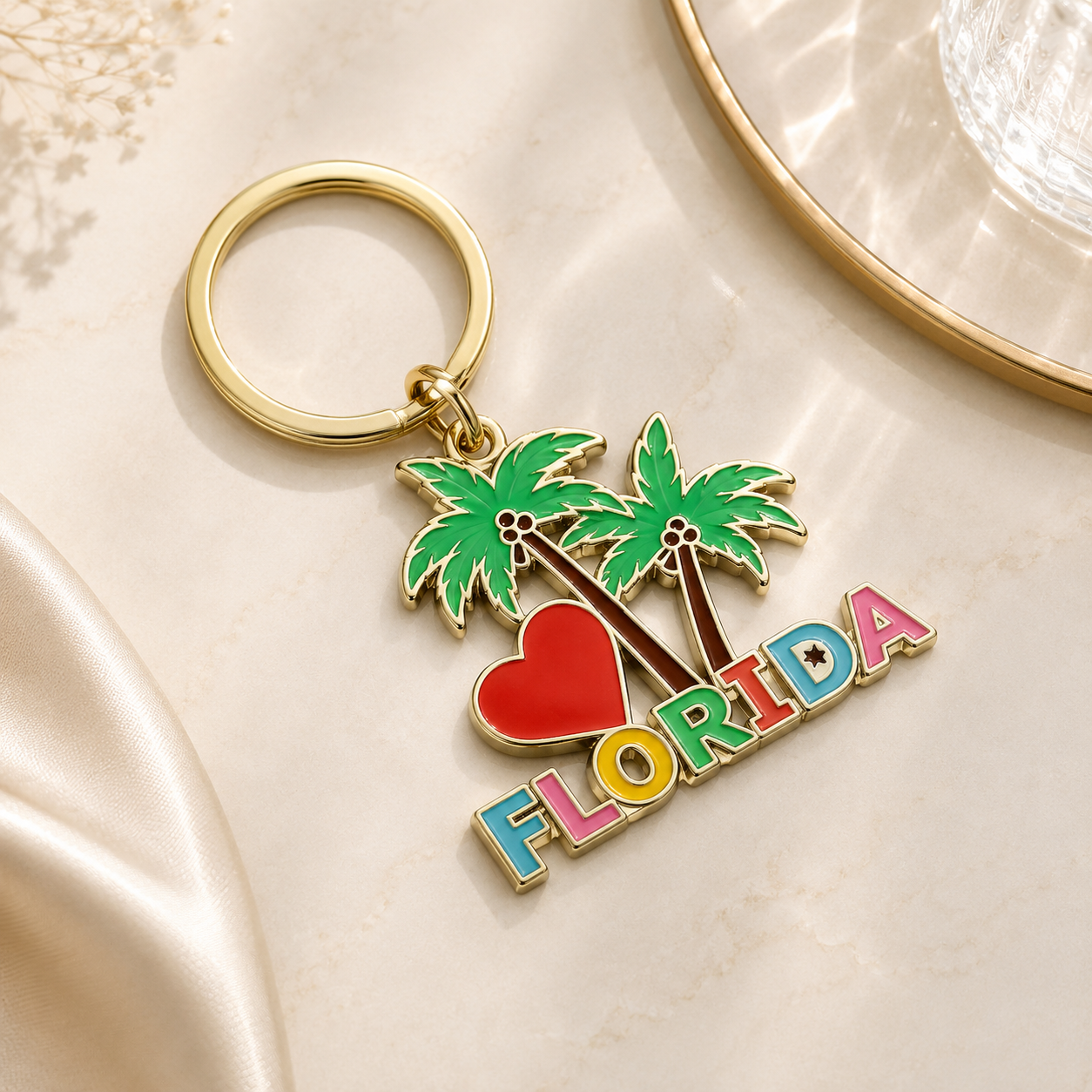 Florida Souvenir Keychains