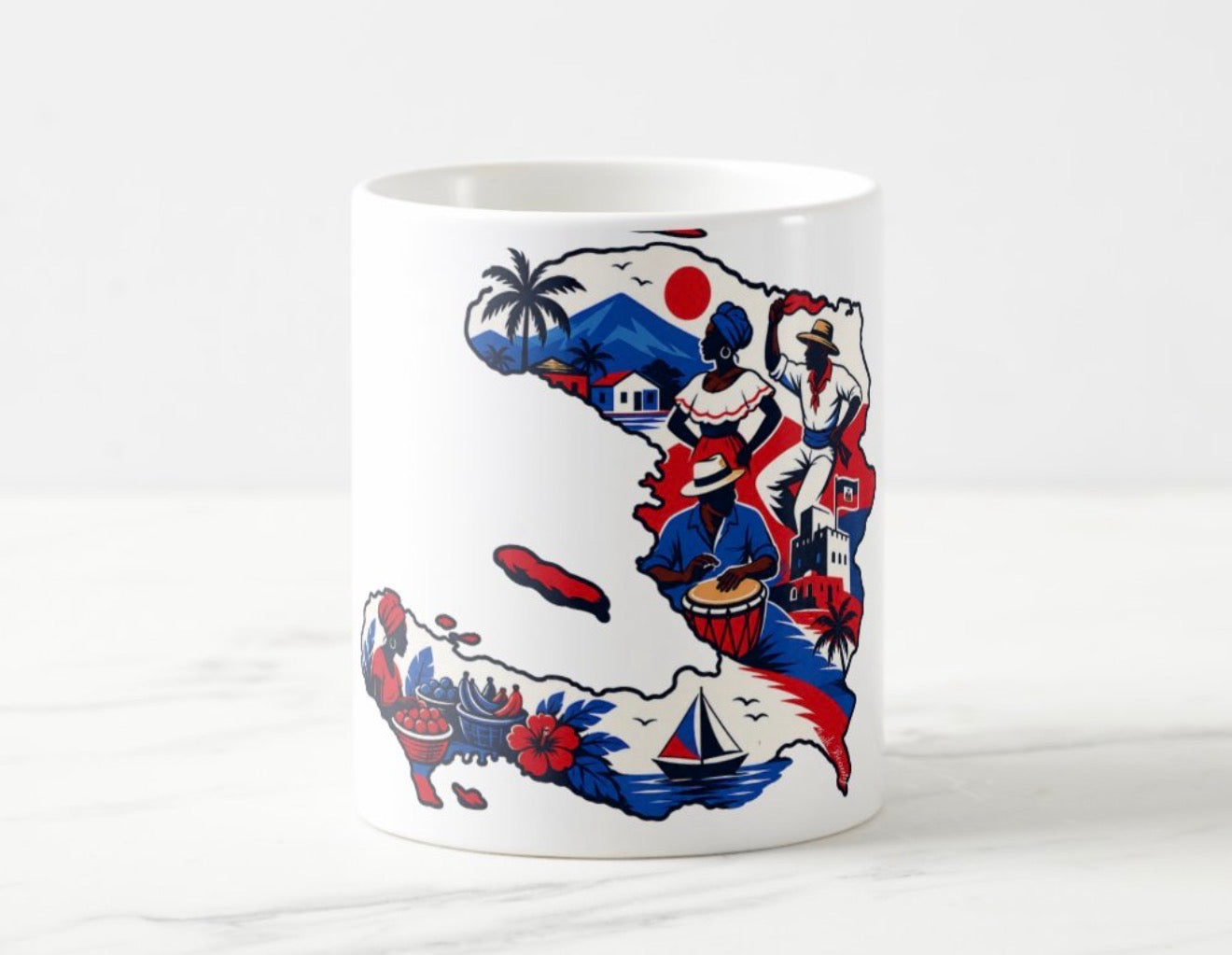 Haiti Heritage Art Mug