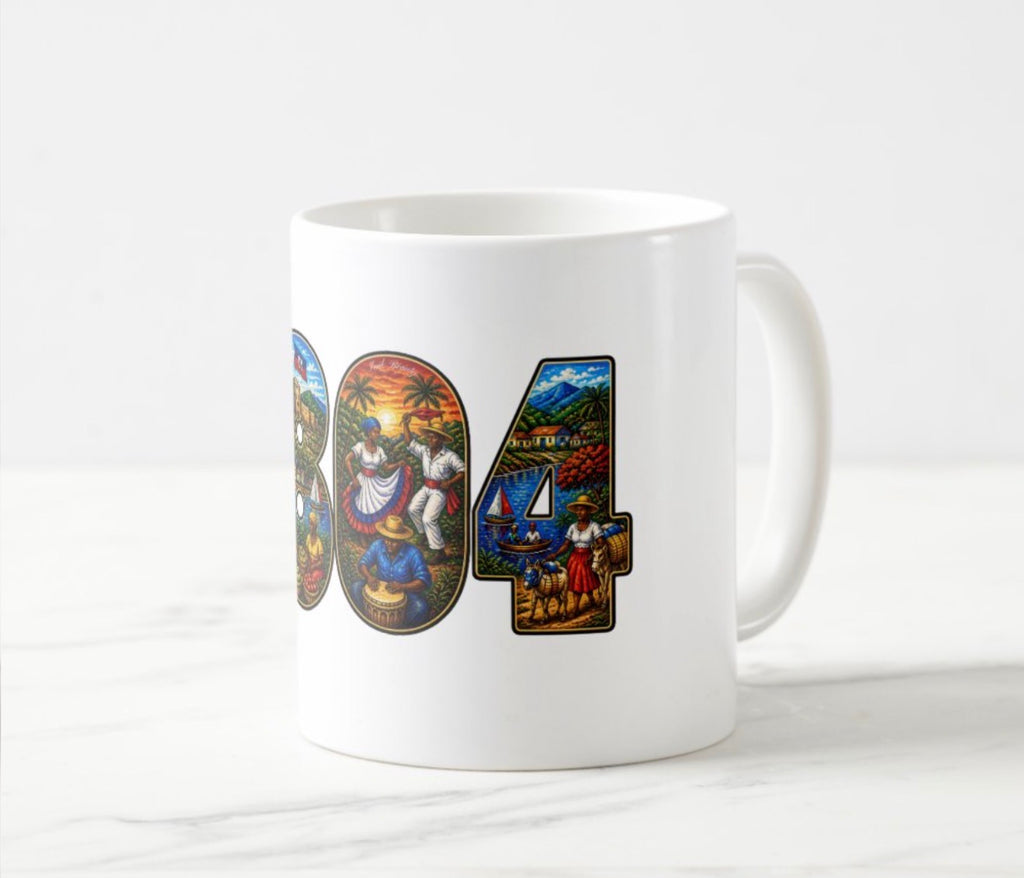Haiti Heritage Art Mug