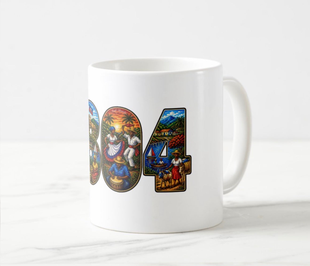 Haiti Heritage Art Mug