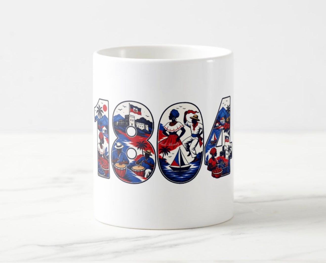 Haiti Heritage Art Mug