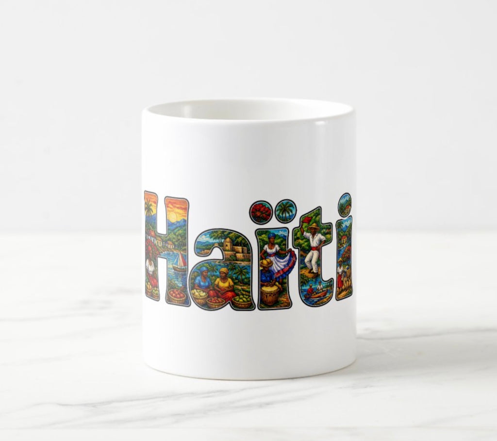 Haiti Heritage Art Mug
