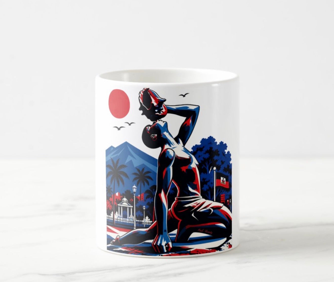 Haiti Heritage Art Mug